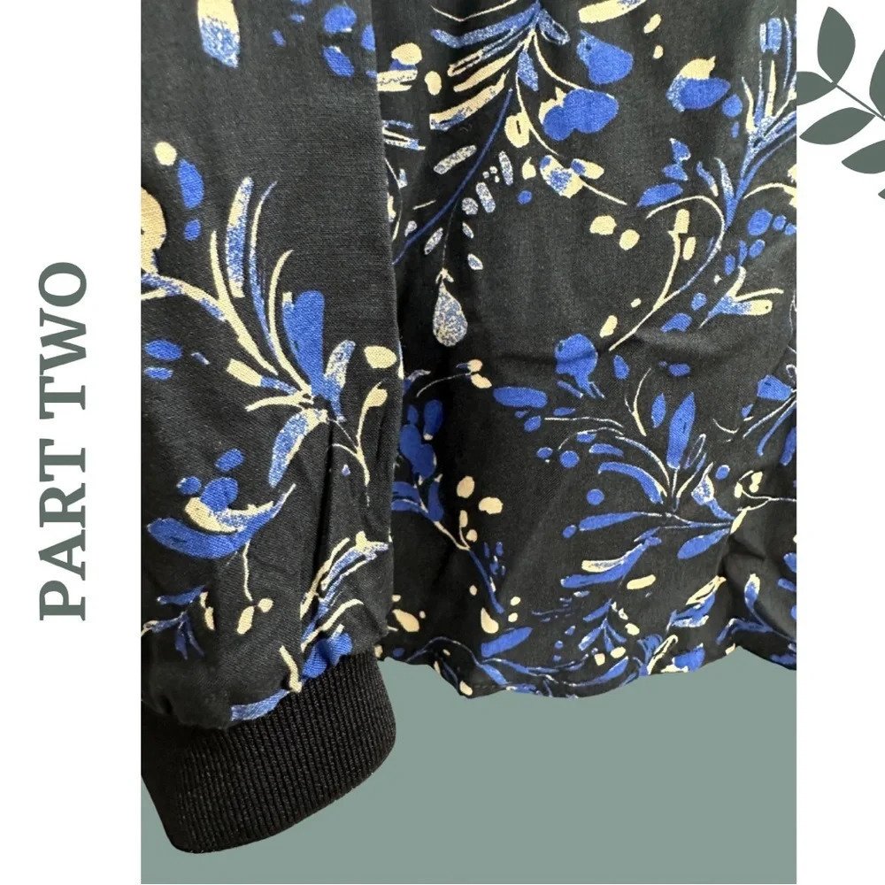 Part Two Milean Blouse Blue Black
Long Sleeve Print Size 10 - Picture 7 of 10